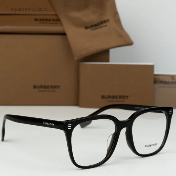 BRAND NEW Burberry BE2361D 3010 Dark Green Demo Square Unisex Eyeglasses